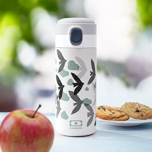 Monbento MB Pop Graphic 360ML Insulated bottle - Birds Birds-1973194136630726659