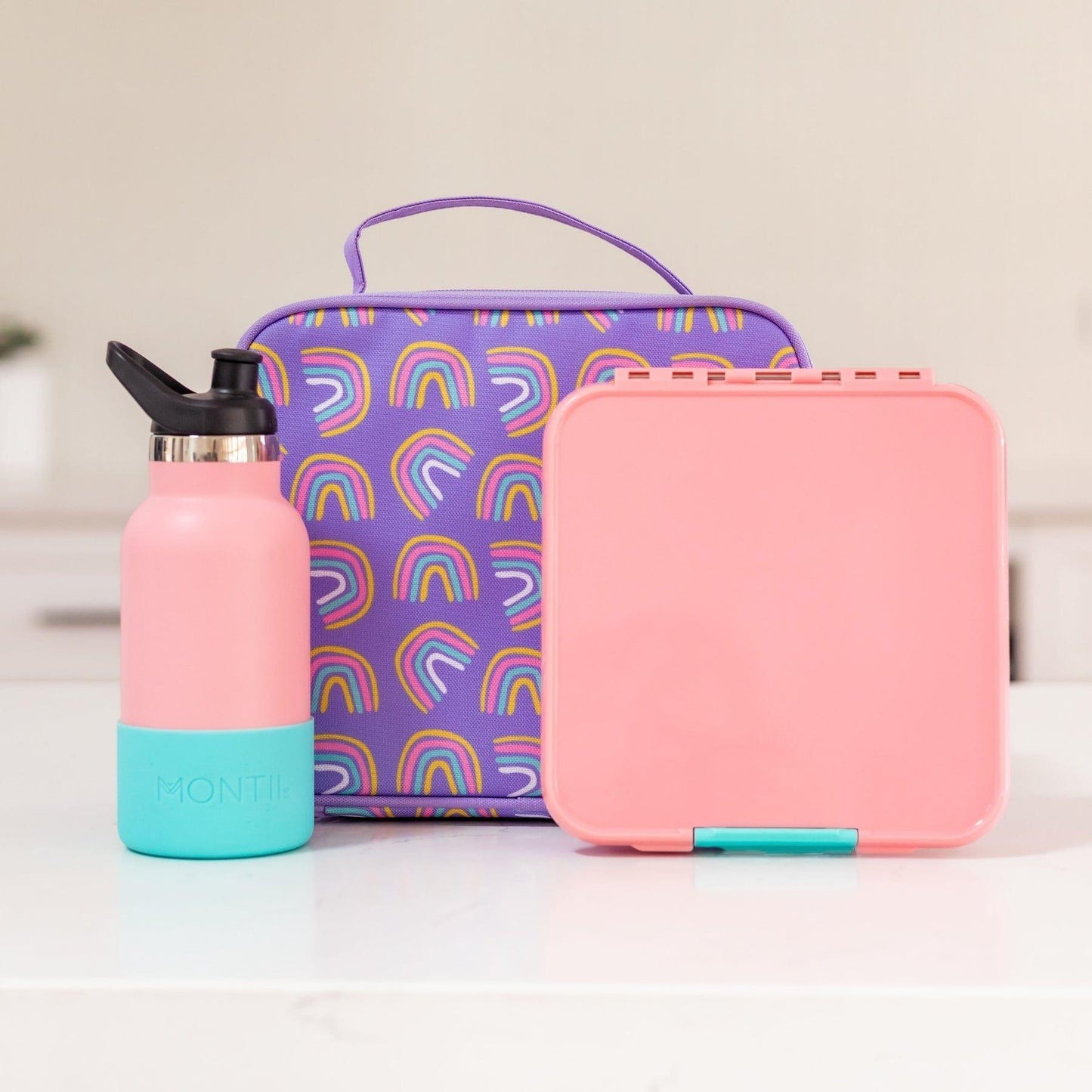 MONTII.CO Little Lunch Box Co | Bento Three -Strawberry-1973194133443055622