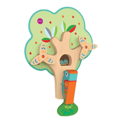 Oribel VertiPlay Wall Toy: Busy Woodpecker knocker-1973194146881605632