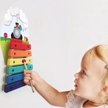 Oribel VertiPlay Wall Toy:  Musical Rail Track Xylophone-1973194205782216705