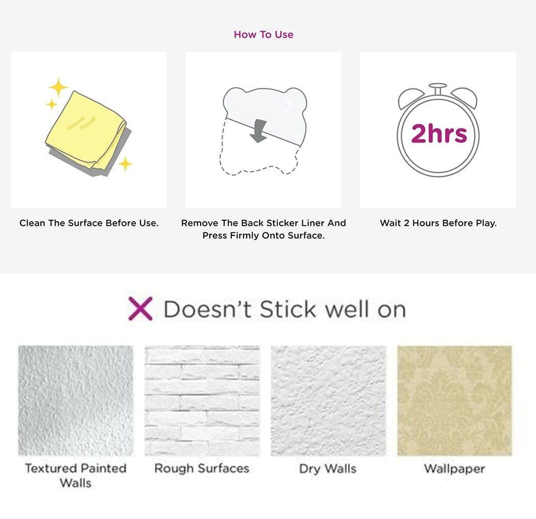 Oribel VertiPlay Wall Toy:  Musical Rail Track Xylophone-1973194205782216708