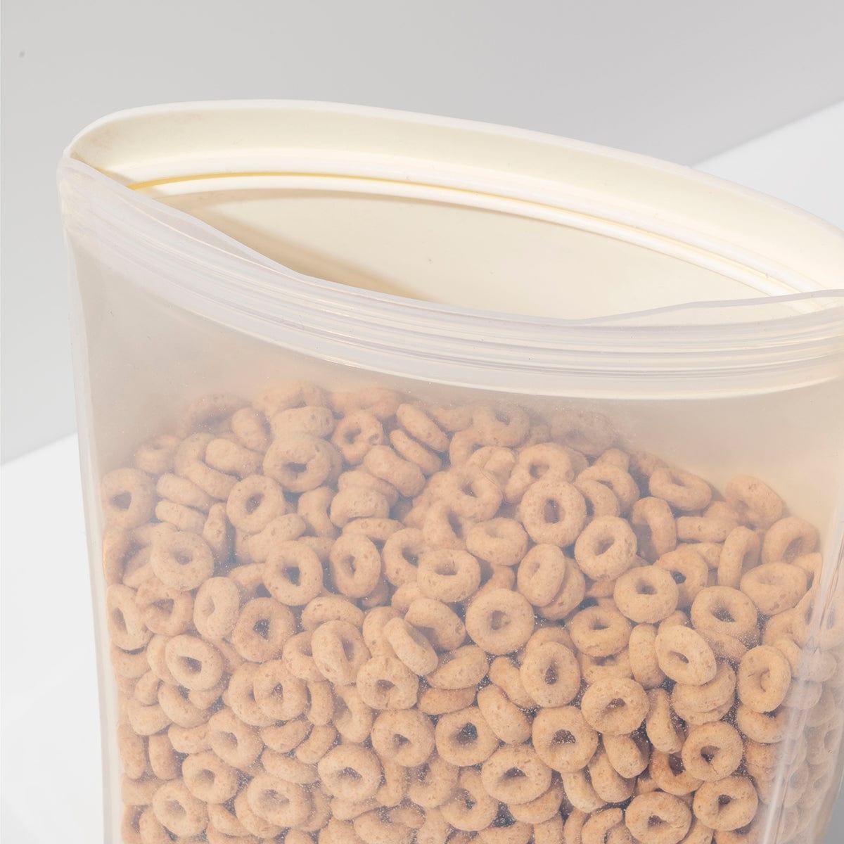 Porter Reusable Silicone Bag Stand Up 1.5l - Cream-1973194238405513219