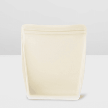 Porter Reusable Silicone Bag Stand Up 1l - Cream-1973194237864448001