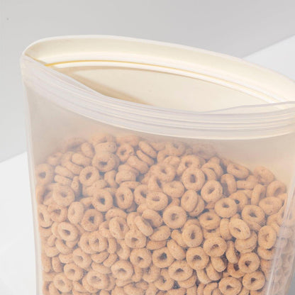 Porter Reusable Silicone Bag Stand Up 1l - Cream-1973194237864448004