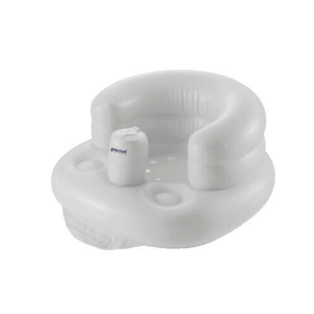 Richell Inflatable Soft Baby Chair Purple Grey-1973194097153937408