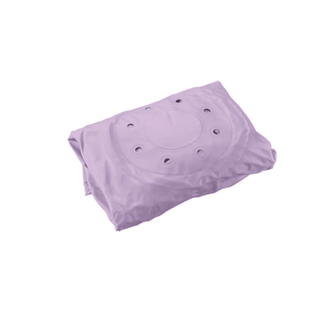 Richell Inflatable Soft Baby Chair Purple Grey-1973194097153937412