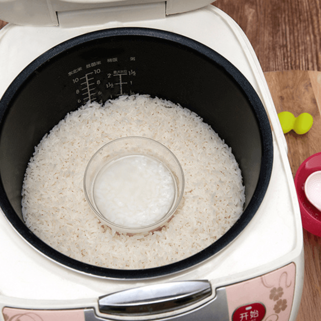 Richell Porridge Maker E, For Use with Rice Cookers Green-1973194125826199560