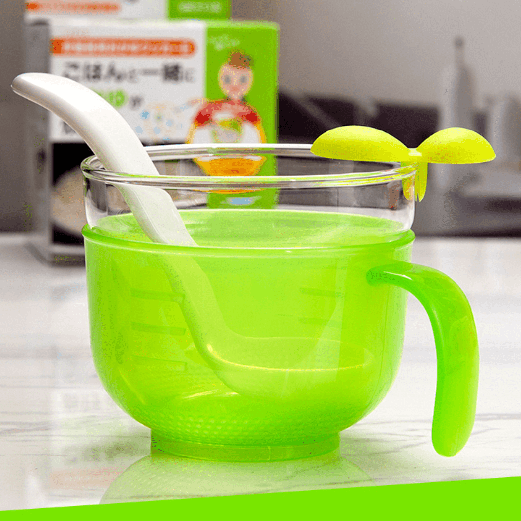 Richell Porridge Maker E, For Use with Rice Cookers Green-1973194125826199554