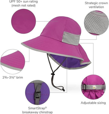 Sunday Afternoon Kids Play Hat UPF50+ | Ocean Life Small (6-24mth)-1973194141269626881