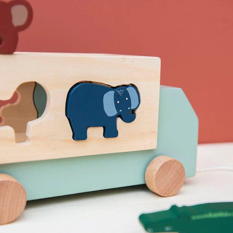 Trixie Wooden Animal Truck-1973194237147222019