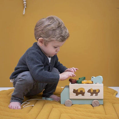 Trixie Wooden Animal Truck-1973194237147222021