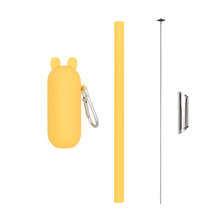 We Might Be Tiny Keepie Bubble Tea Straw Yellow-1973194248249544706